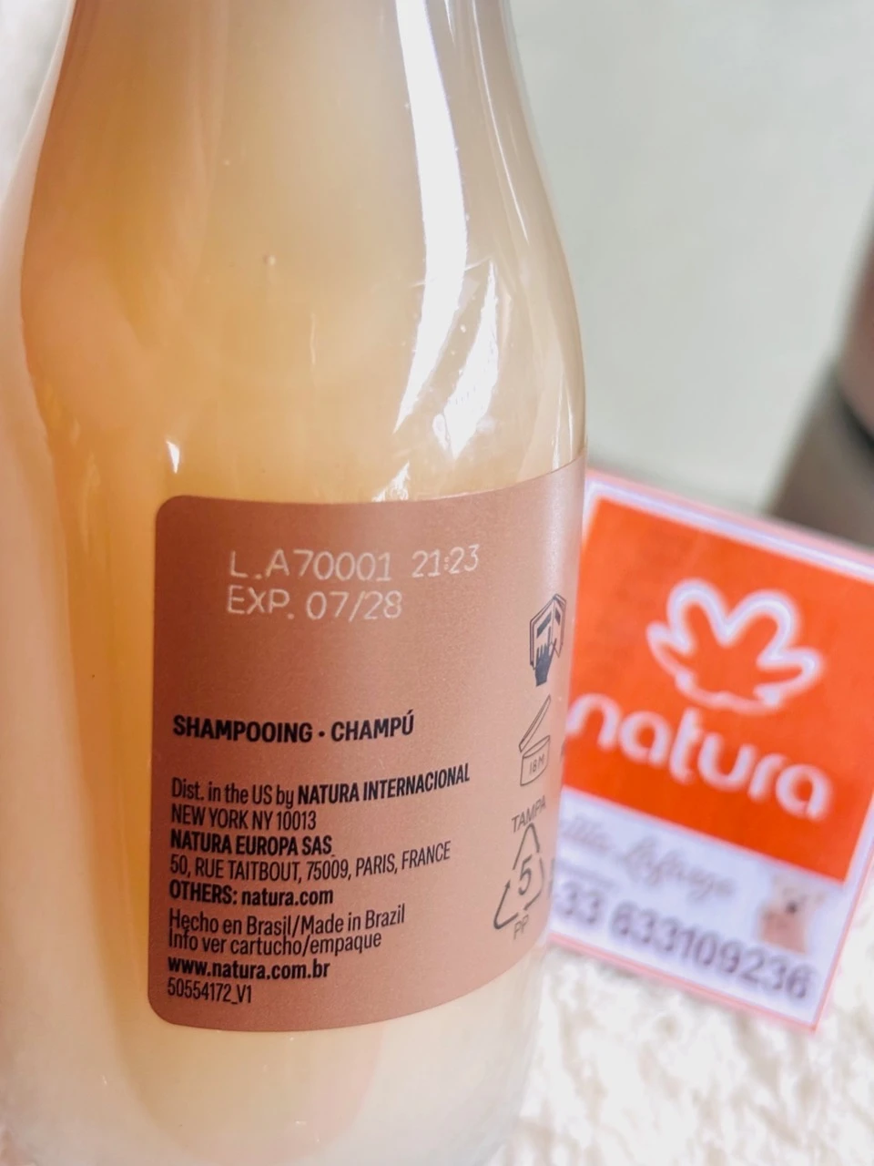 Mini Shampooing Ekos Murumuru dry hair – photo 2